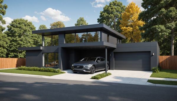 Carport aluminium thermolaqué : protection et esthétisme réunis