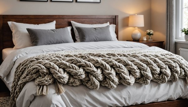 Tresse de lit : l'accessoire tendance pour une chambre douce.